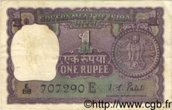 1 Rupee INDIA  1972 P.077k F