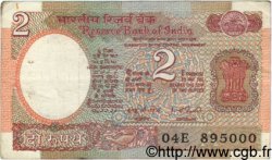 2 Rupees INDIA  1977 P.079e F