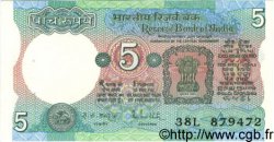 5 Rupees INDE  1983 P.080k SPL