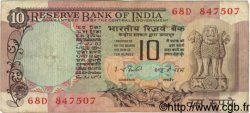 10 Rupees INDE  1977 P.081d