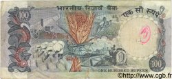 100 Rupees INDE  1983 P.085e B+