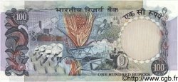 100 Rupees INDIA  1983 P.085e AU-