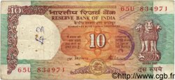 10 Rupees INDIA  1984 P.088a G