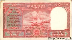 10 Rupees INDIEN
  1957 P.R3 fVZ