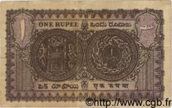 1 Rupee INDIA  1946 PS.272a VF