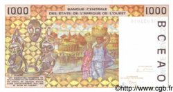 1000 Francs ESTADOS DEL OESTE AFRICANO  1999 P.211Bj FDC