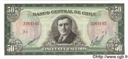 50 Escudos CHILI  1970 P.140 NEUF