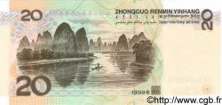 20 Yuan CHINA  1999 P.0899 UNC