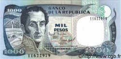 1000 Pesos  COLOMBIA  1995 P.438 UNC