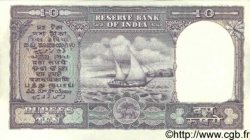 10 Rupees INDE  1962 P.040b SPL