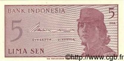 5 Sen  INDONÉSIE  1964 P.091 NEUF