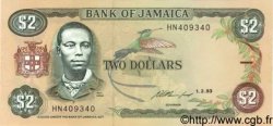 2 Dollars JAMAÏQUE  1993 P.69e NEUF