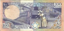 100 Shilin SOMALIE RÉPUBLIQUE DÉMOCRATIQUE  1989 P.35d TTB