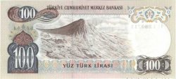 100 Lira  TURQUIE  1972 P.189 NEUF