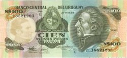 100 Nuevos Pesos URUGUAY  1987 P.062A NEUF