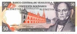 50 Bolivares VENEZUELA  1992 P.072 NEUF