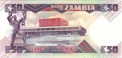 50 Kwacha ZAMBIE  1986 P.28 NEUF