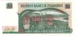 10 Dollars  ZIMBABWE  1997 P.06 NEUF
