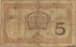 5 Francs NOUVELLE CALÉDONIE  1936 P.36b AB