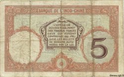 5 Francs NOUVELLE CALÉDONIE  1940 P.36b B