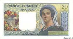 20 Francs NOUVELLE CALÉDONIE  1963 P.50c TTB+