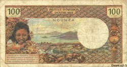 100 Francs NEW CALEDONIA  1971 P.63a G