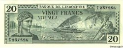 20 Francs Spécimen NOUVELLE CALÉDONIE  1944 P.49s pr.NEUF