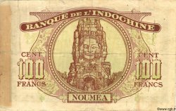 100 Francs NOUVELLE CALÉDONIE  1942 P.44 TB