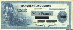 1000 Francs NOUVELLE CALÉDONIE  1944 P.47b TB