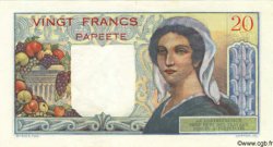 20 Francs TAHITI  1951 P.21a SPL+