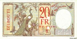 20 Francs Spécimen DSCHIBUTI   1947 P.07Bs VZ+