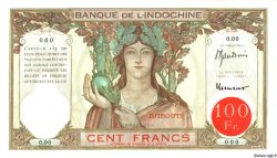 100 Francs Non émis DJIBUTI  1931 P.08 FDC