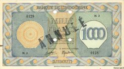 1000 Francs Palestine Spécimen DJIBOUTI  1945 P.18s SUP+