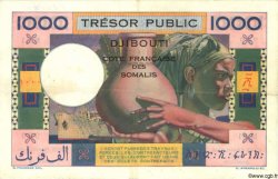 1000 Francs DJIBOUTI  1952 P.28 VF