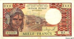 1000 Francs AFARS ET ISSAS  1975 P.34 TTB+
