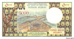 5000 Francs  AFARS AND ISSAS  1975 P.35 UNC