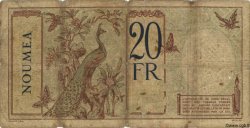 20 Francs NUOVE EBRIDI  1941 P.06 q.B