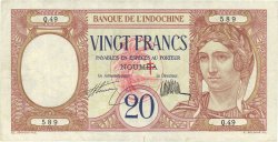20 Francs NOUVELLES HÉBRIDES  1941 P.06