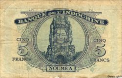 5 Francs NOUVELLES HÉBRIDES  1945 P.05 TB+