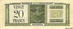 20 Francs NUEVAS HÉBRIDAS  1945 P.07 EBC
