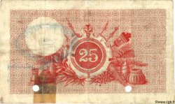 25 Francs NUEVAS HÉBRIDAS  1921 P.A1 RC+
