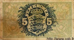 5 Kroner DENMARK  1935 P.025 F