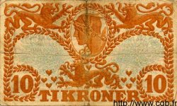 10 Kroner DANEMARK  1917 P.021g TB+