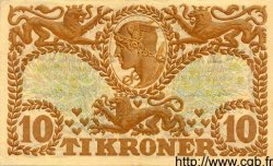 10 Kroner DINAMARCA  1943 P.031o SPL