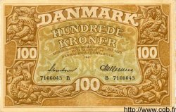 100 Kroner DANEMARK  1943 P.033d SUP
