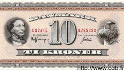 10 Kroner DANEMARK  1974 P.044h NEUF