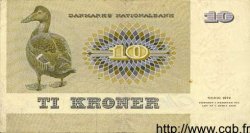 10 Kroner DENMARK  1977 P.048c VF+