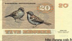 20 Kroner DINAMARCA  1988 P.049 EBC