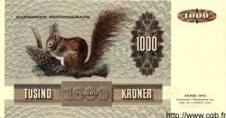 1000 Kroner DINAMARCA  1977 P.053b FDC