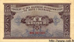 10 Kroner DÄNEMARK  1945 P.M04 fVZ to VZ